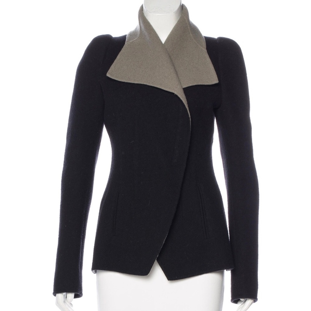 Givenchy Wool Colorblock Jacket